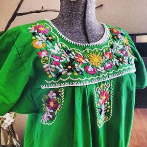 Awesome bright and festive mini muu muu. Size SM